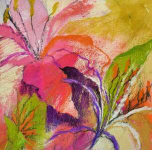 Linda Hansee - Abstract Floral I