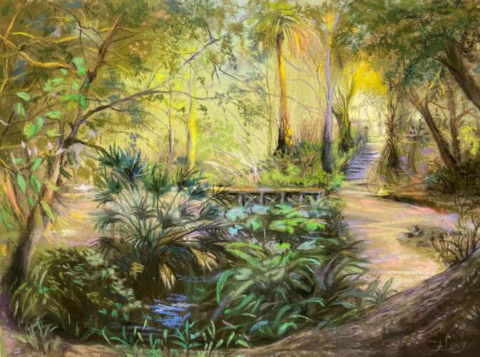 Francine Levy "Dickson Azalea Park, Orlando"