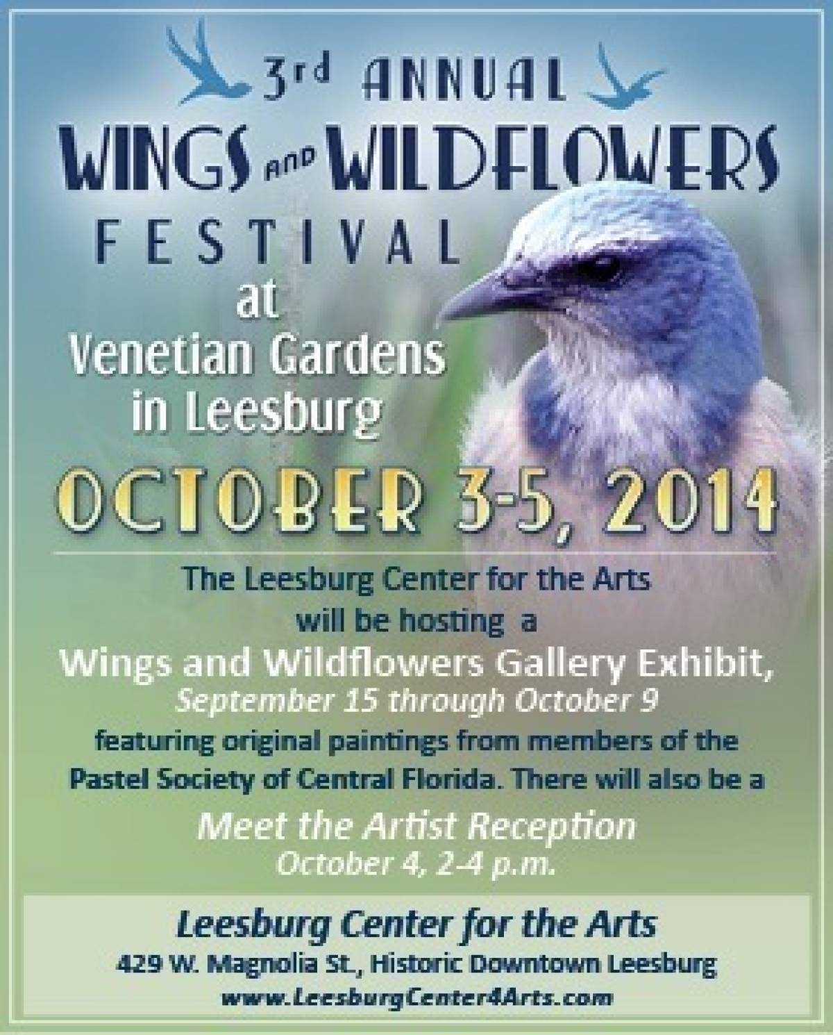 Wings & Wildflowers Show Opening