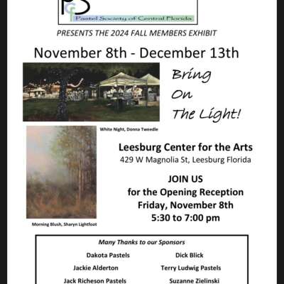 "Bring On The Light" Fall Exhibition