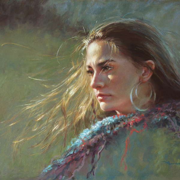 Pastel Portrait by Christine Swann